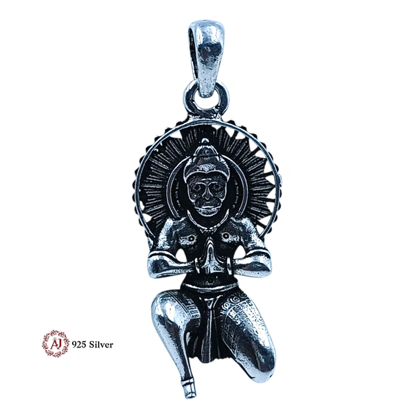 Silver God Pendant - 3.61