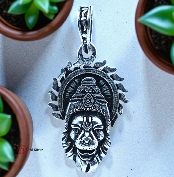 Silver God Pendant - 3.32