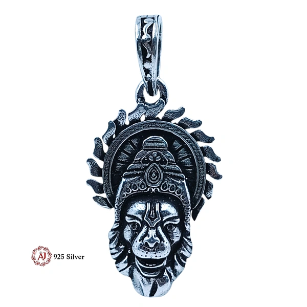 Silver God Pendant - 3.32