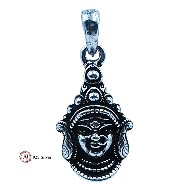 Silver God Pendant - 2.54