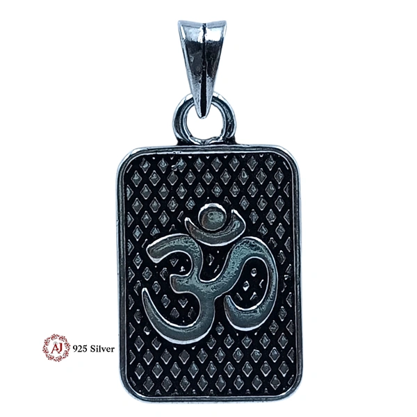 Silver God Pendant - 6.57