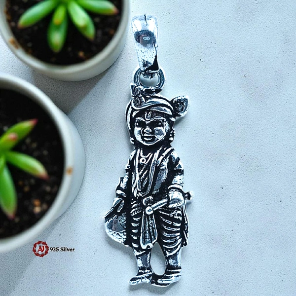 Silver God Pendant - 3.23