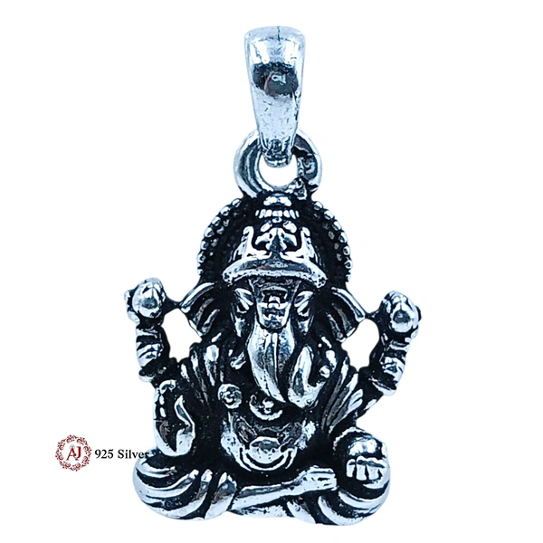 Silver God Pendant - 2.92
