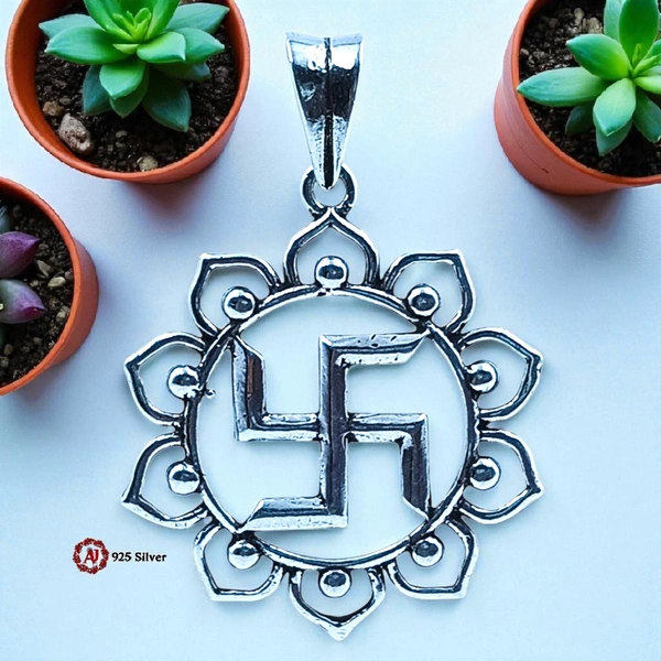 Silver God Pendant - 2.74
