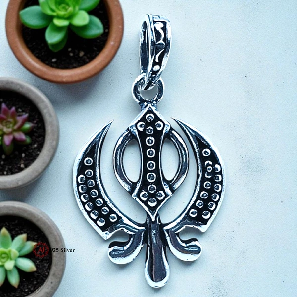Silver God Pendant - 5.01