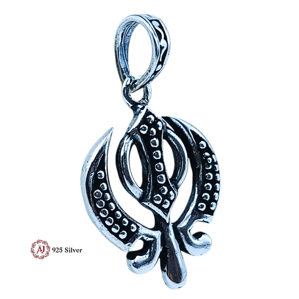 Silver God Pendant - 5.01