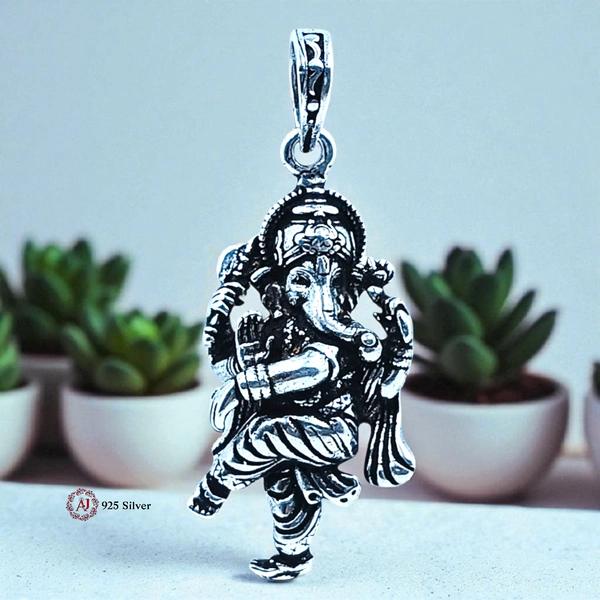 Silver God Pendant - 5.88