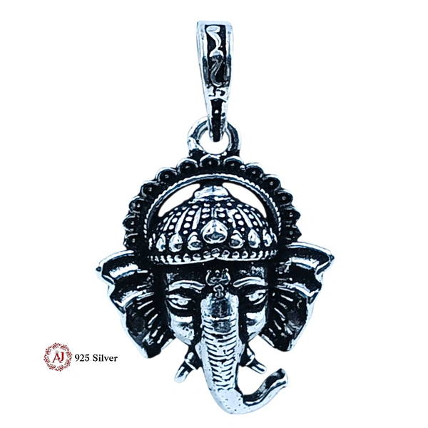 Silver God Pendant - 3.86
