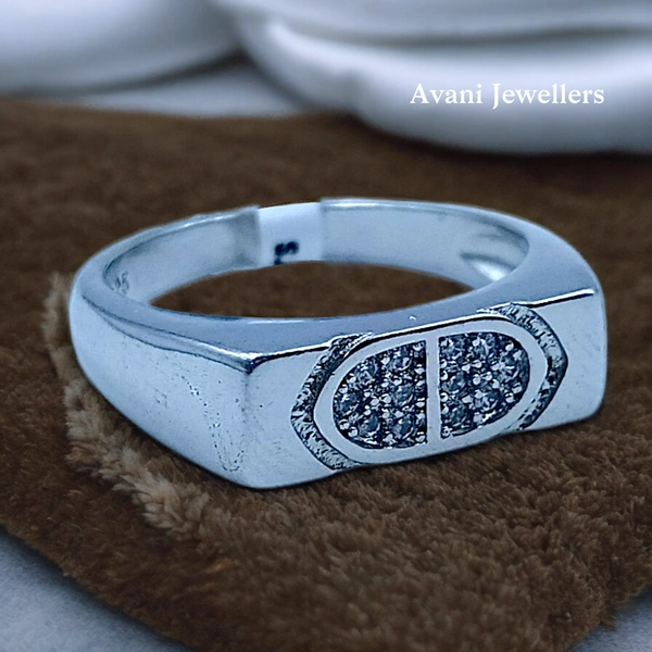 Avani Jewellers Silver Gents Fancy Rings - 4.08, 19