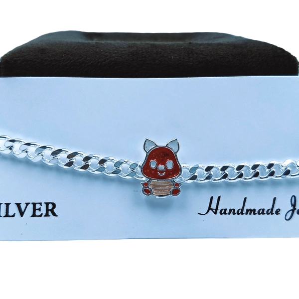Silver Baby Bracelet - 7.34, Adjustable