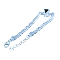 Silver Baby Bracelet - 8.63, Adjustable