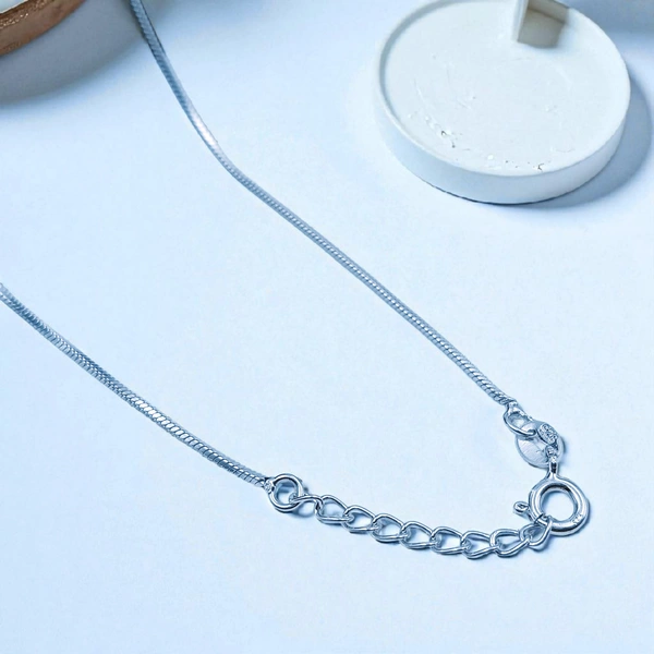 Silver Italian Chain - 4.29, 18 INCH