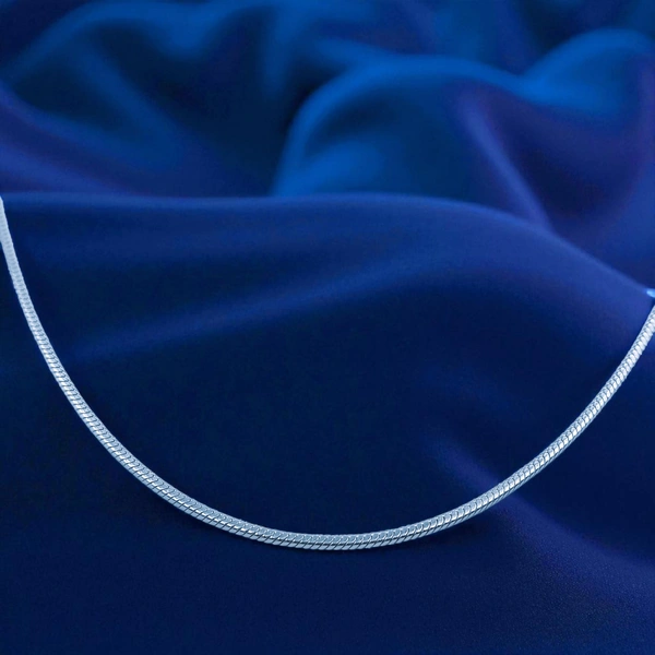 Silver Italian Chain - 4.14, 18 INCH