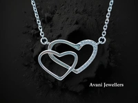 Avani Jewellers Silver Fancy Chain Pendant - 4.48, 18 INCH