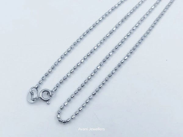 Avani Jewellers Silver Italian Chain - 3.41, 20-Inch