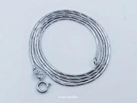 Avani Jewellers Silver Italian Chain - 3.18, 20-Inch
