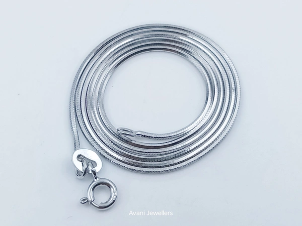 Avani Jewellers Silver Italian Chain - 3.1, 20-Inch
