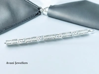 Avani Jewellers Silver Gents Bracelet - 20.4, 8.5 Inch