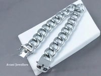 Avani Jewellers Silver Gents Bracelet - 39.38, 9 Inch