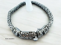 Avani Jewellers Silver Gents Bracelet - 41.93, 8 Inch