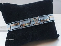 Avani Jewellers Silver Gents Bracelet - 31.11, 8.2 Inch