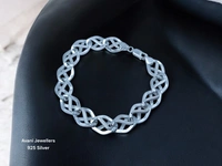 Avani Jewellers Silver Gents Bracelet - 12.72, 8.5 Inch