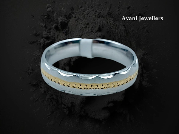 Avani Jewellers Silver Gents Bands - 4.47, 23