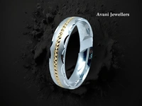 Avani Jewellers Silver Gents Bands - 4.47, 23