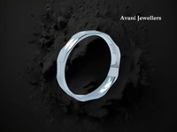Avani Jewellers Silver Gents Bands - 3.13, 26