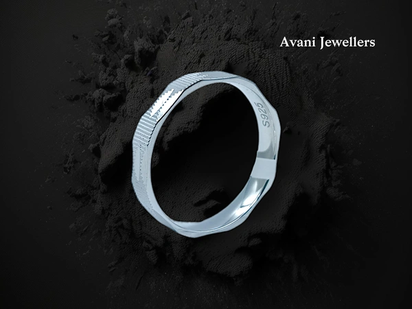 Avani Jewellers Silver Gents Bands - 3.13, 26
