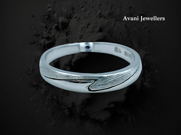 Avani Jewellers Silver Gents Bands - 3.7, 17