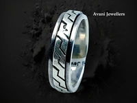 Avani Jewellers Silver Gents Bands - 7.97, 27