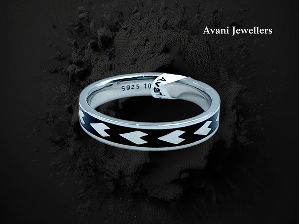 Avani Jewellers Silver Gents Bands - 3.8, 22