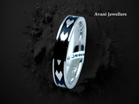 Avani Jewellers Silver Gents Bands - 3.8, 22