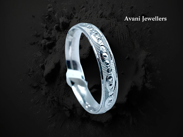Avani Jewellers Silver Gents Bands - 3.25, 25
