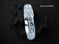 Avani Jewellers Silver Gents Bands - 3.25, 25