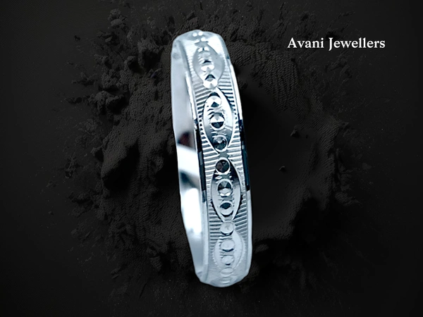 Avani Jewellers Silver Gents Bands - 3.25, 25