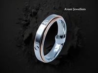 Avani Jewellers Silver Gents Bands - 6.33, 20