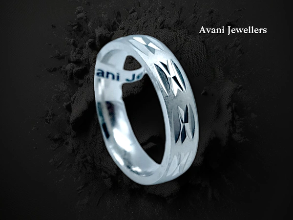 Avani Jewellers Silver Gents Bands - 3.45, 14