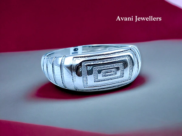Avani Jewellers Silver Gents Plain Ring - 4.18, 17