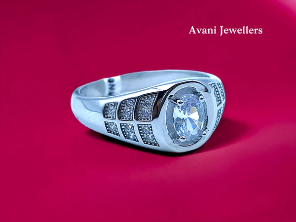 Avani Jewellers Silver Gents Fancy Rings - 5.2, 26