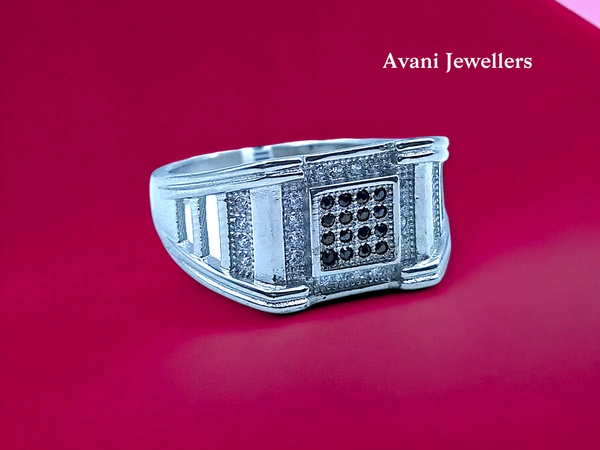 Avani Jewellers Silver Gents Fancy Rings - 6.69, 27
