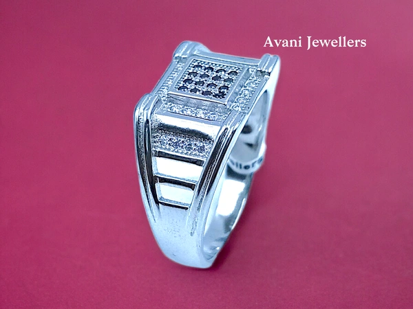 Avani Jewellers Silver Gents Fancy Rings - 6.69, 27