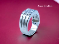 Avani Jewellers Silver Gents Fancy Rings - 6.1, 17