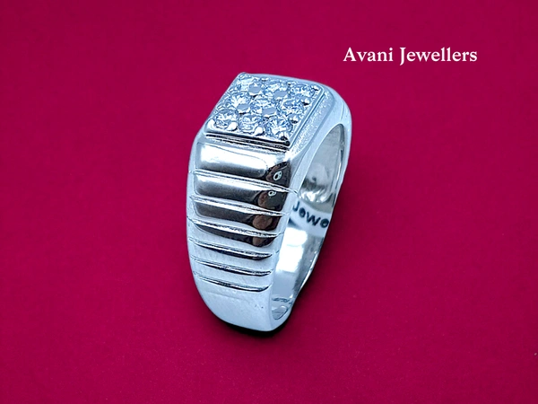 Avani Jewellers Silver Gents Fancy Rings - 6.99, 22