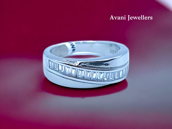 Avani Jewellers Silver Gents Fancy Rings - 4.94, 17