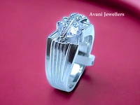 Avani Jewellers Silver Gents Fancy Rings - 6.68, 20