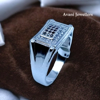 Avani Jewellers Silver Gents Fancy Rings - 6.47, 26