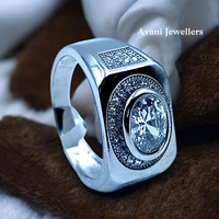 Avani Jewellers Silver Gents Fancy Rings - 6.15, 18