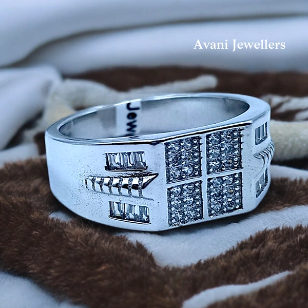 Avani Jewellers Silver Gents Fancy Rings - 7.16, 23